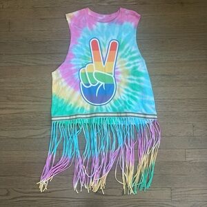 NWT MAD Engine Pride Fringe Tank M